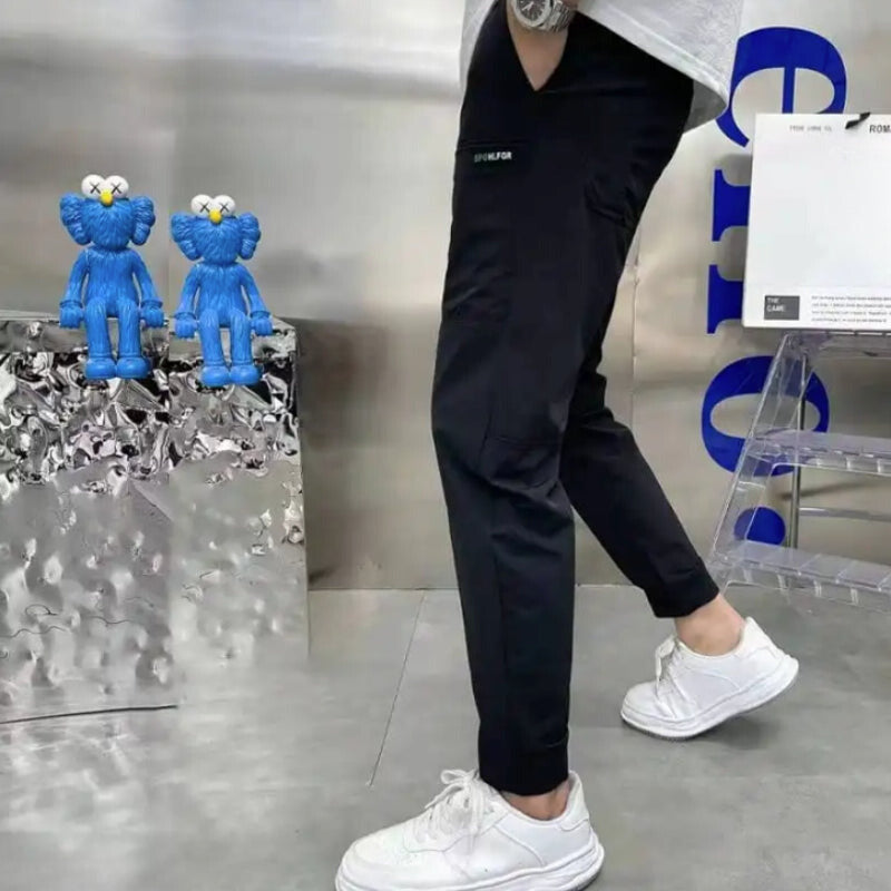 سروال كارغو مريح بسعة تخزين كبيرة