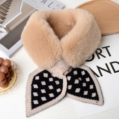 وشاح من الفرو السميك: دفء وأسلوب مضمون 