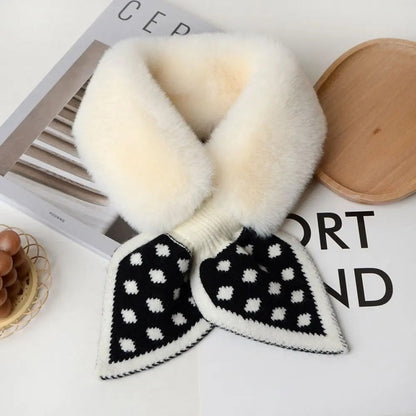 وشاح من الفرو السميك: دفء وأسلوب مضمون 